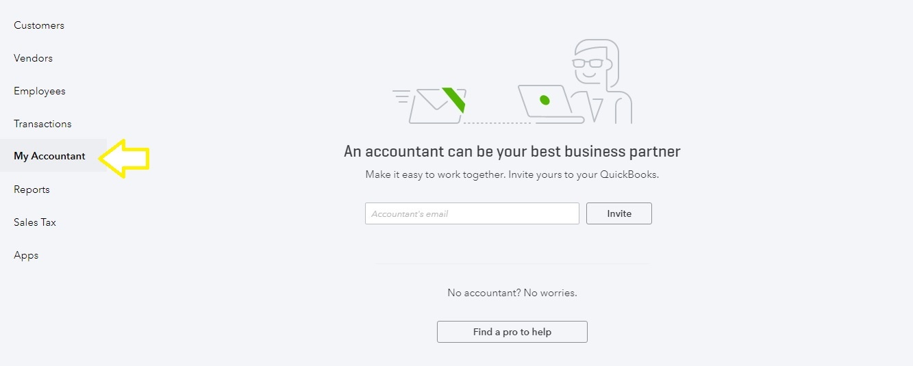 Collaborating with your Accountant on QuickBooks Online